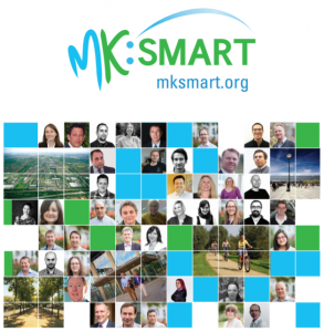 MK:Smart is a collaboration between fourteen academic and business organisations to find answers to the key challenges facing Milton Keynes.